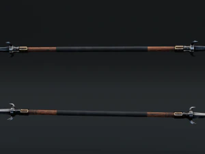 Wikingerspeer 2K 3D Modell