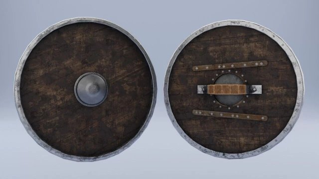 Shield 2K Model 3D .c4d .max .obj .3ds .fbx .stl .blend 