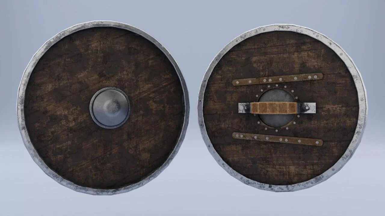 Shield 2K 3D Model .c4d .max .obj .3ds .fbx .stl .blend 