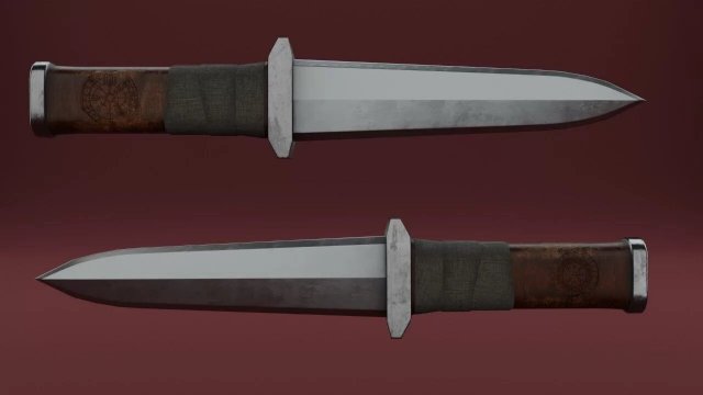 Knife 2K 3D 모델 .c4d .max .obj .3ds .fbx .stl .blend