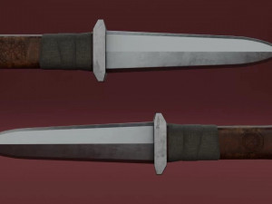 Knife 2K Model 3D