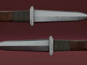 Cuchillo 2K Modelo 3D