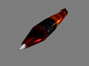 Pen Red Universe Stars 3D 모델