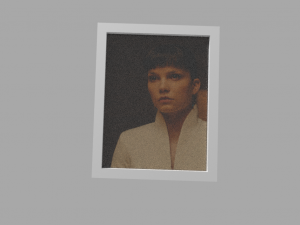 Photo frame A4 3D-Modell