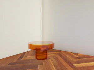 Artizan 玻璃桌 3D 模型