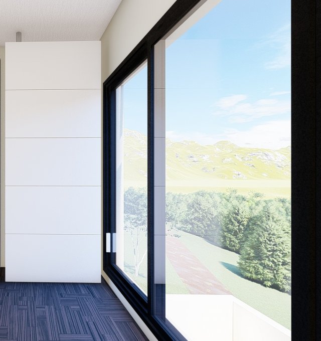 White Large Modern Cabinet Modèle 3D .c4d .max .obj .3ds .fbx .stl .blend