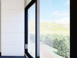 White Large Modern Cabinet 3Dモデル