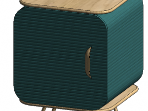 Small Night Stand 3D Model