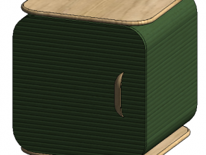 Small Night Stand 3D Model