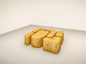 Organic Coffee Table Modelo 3D