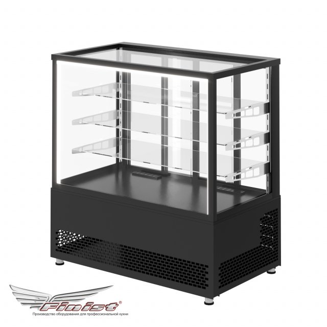 Floor refrigerated display showcase Finist JOBS 1200x700x1260 Modello 3D .c4d .max .obj .3ds .fbx .stl .blend 