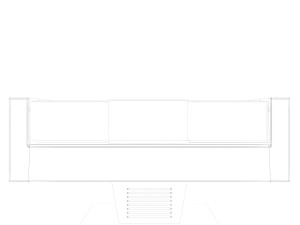 Horizontal Refrigerated showcase ROYAL 3D Модель