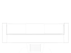 Horizontal Refrigerated showcase ROYAL 3D Model
