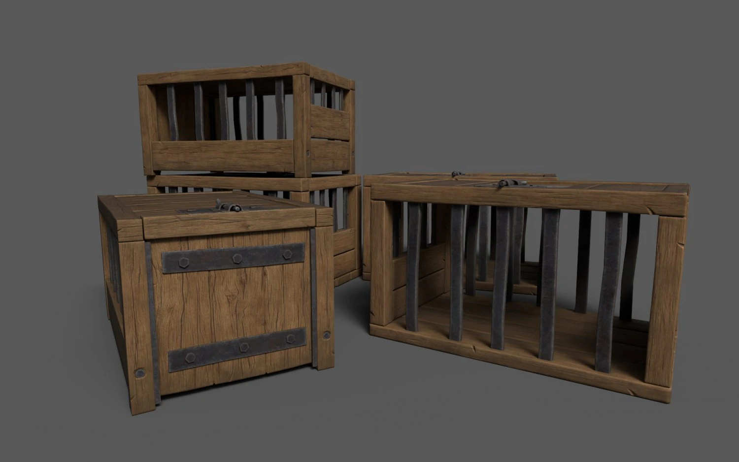 Animal Grate 3D Model .c4d .max .obj .3ds .fbx .stl .blend 