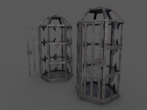 Prison Cells 3D Modell