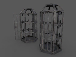 Gevangeniscellen 3D Model