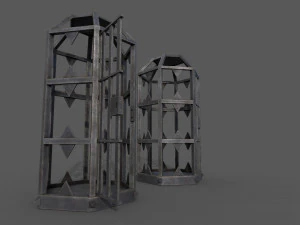 Gevangeniscellen 3D Model