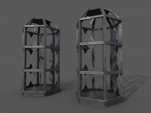 Prison Cells 3D Modell