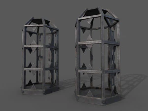 Gevangeniscellen 3D Model