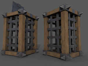 Prison Cells 3D Modell
