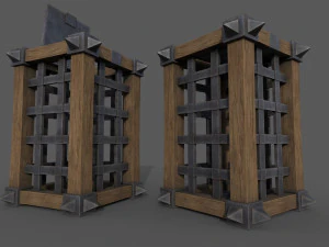 Gevangeniscellen 3D Model