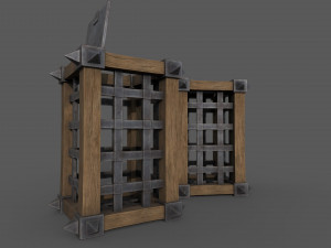 Prison Cells 3D Modell