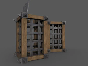 Gevangeniscellen 3D Model