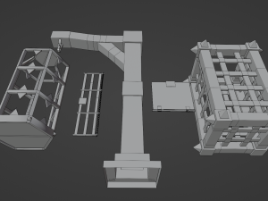 Prison Cells 3D Modell