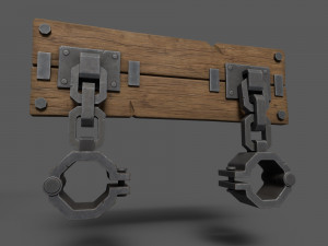 Medieval Shackles 3D Модель