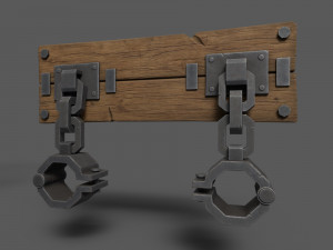 Medieval Shackles 3D Модель