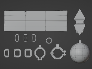 Medieval Shackles 3D Модель