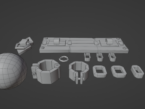 Medieval Shackles 3D Модель