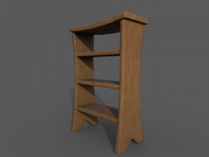 BookCase 3Dモデル