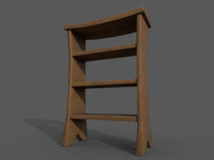 BookCase 3D Model