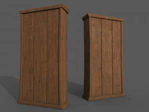 BookCase 3Dモデル