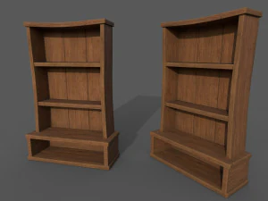 BookCase 3D Model
