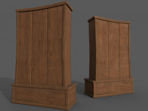 BookCase 3Dモデル