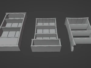 BookCase 3D Model