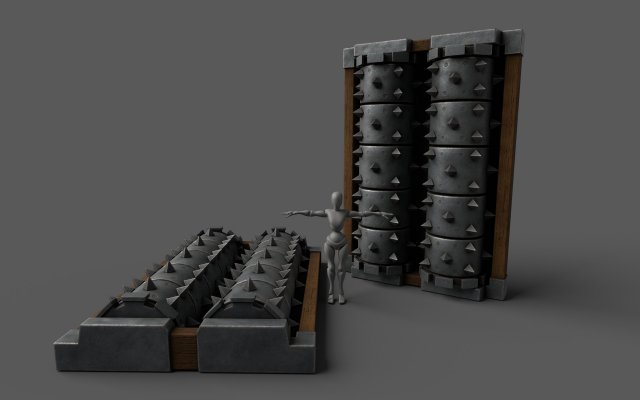 GrinderTrap 3D Model .c4d .max .obj .3ds .fbx .stl .blend 