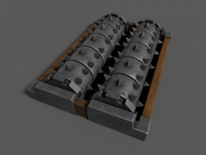 GrinderTrap 3D Model