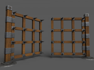 SpikeWall-Trap Model 3D