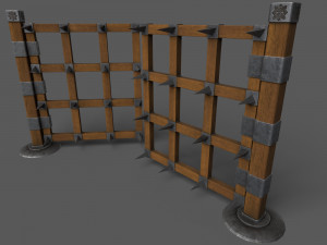 SpikeWall-Trap Model 3D