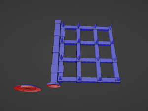 SpikeWall-Trap Model 3D