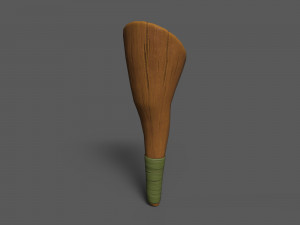 Cudgels wooden stick Model 3D
