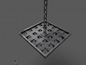 SpikedWall Modèle 3D
