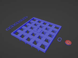SpikedWall Modèle 3D