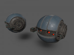 SciFi Drones Model 3D