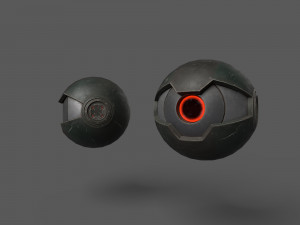 SciFi Drones Model 3D