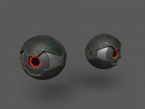 SciFi Drones Model 3D
