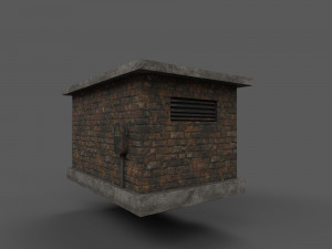 Transformer Station 3D Model